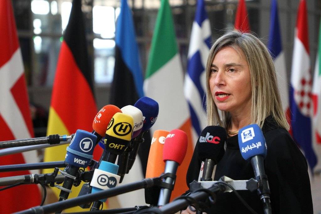 Federica Mogherini, jefa de la diplomacia europea