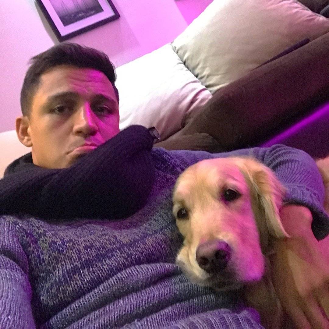 Las fotos más tiernas de Alexis Sánchez