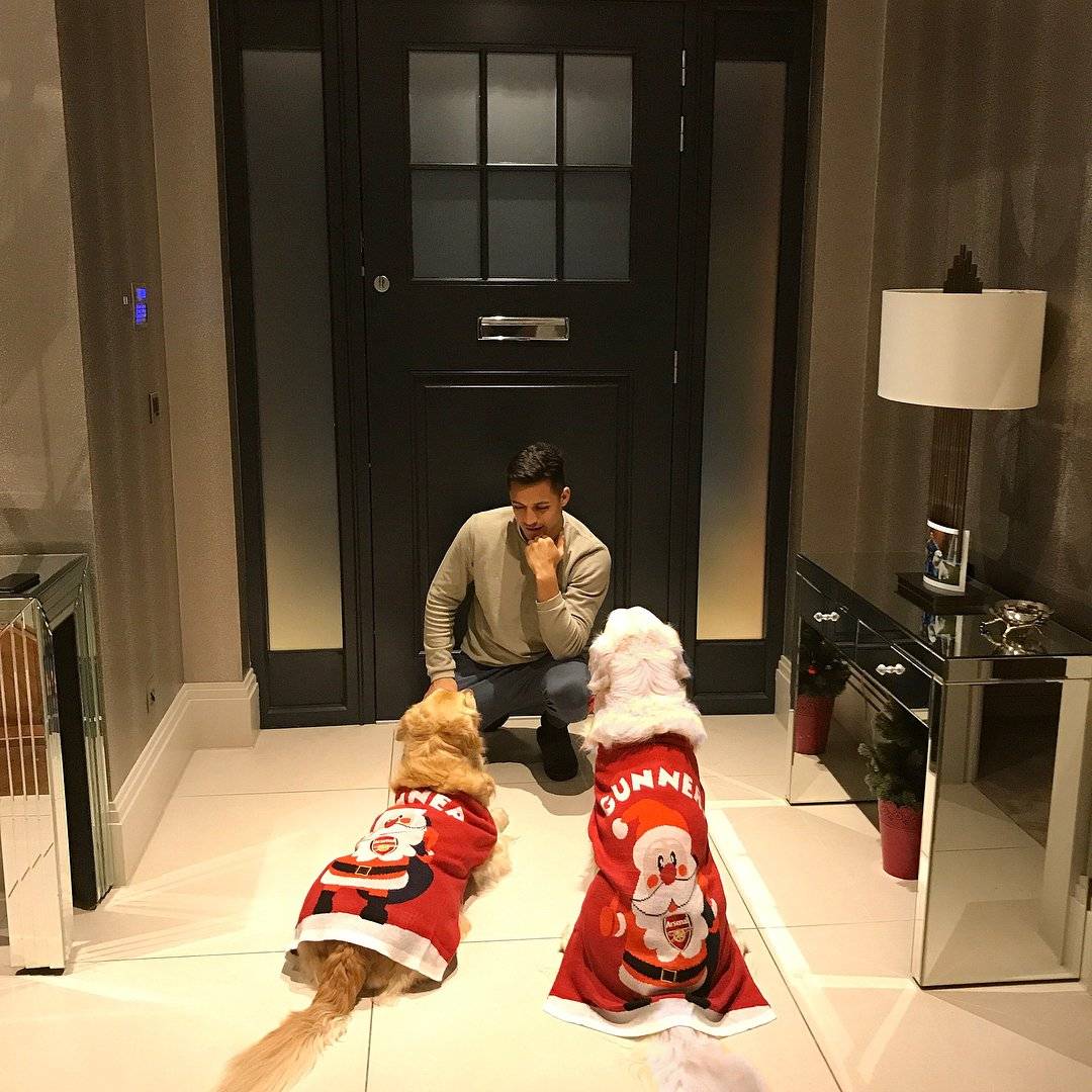 Las fotos más tiernas de Alexis Sánchez