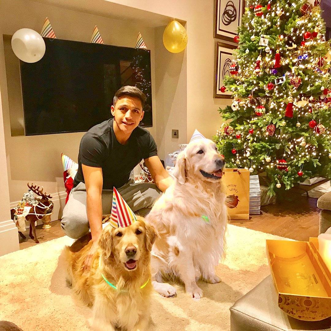 Las fotos más tiernas de Alexis Sánchez