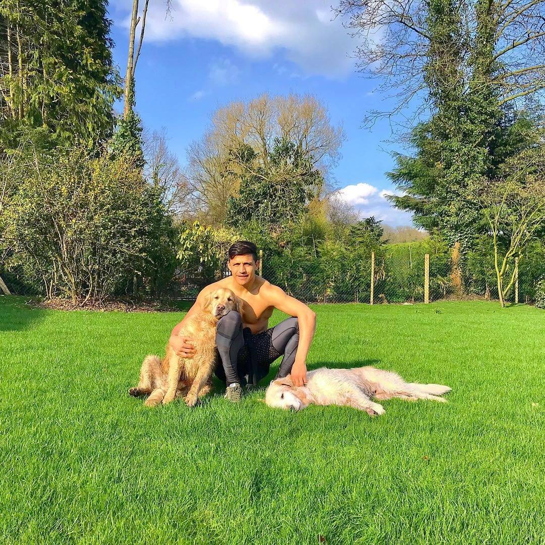Las fotos más tiernas de Alexis Sánchez