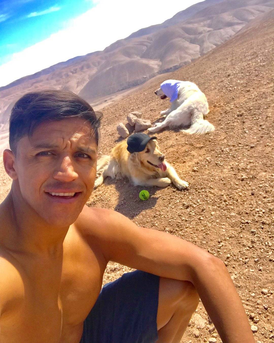Las fotos más tiernas de Alexis Sánchez