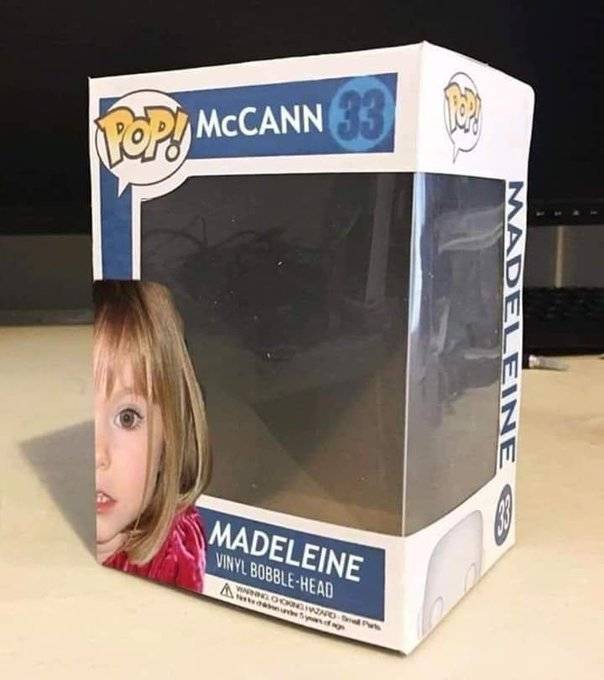 funko pop de madeleine mccann