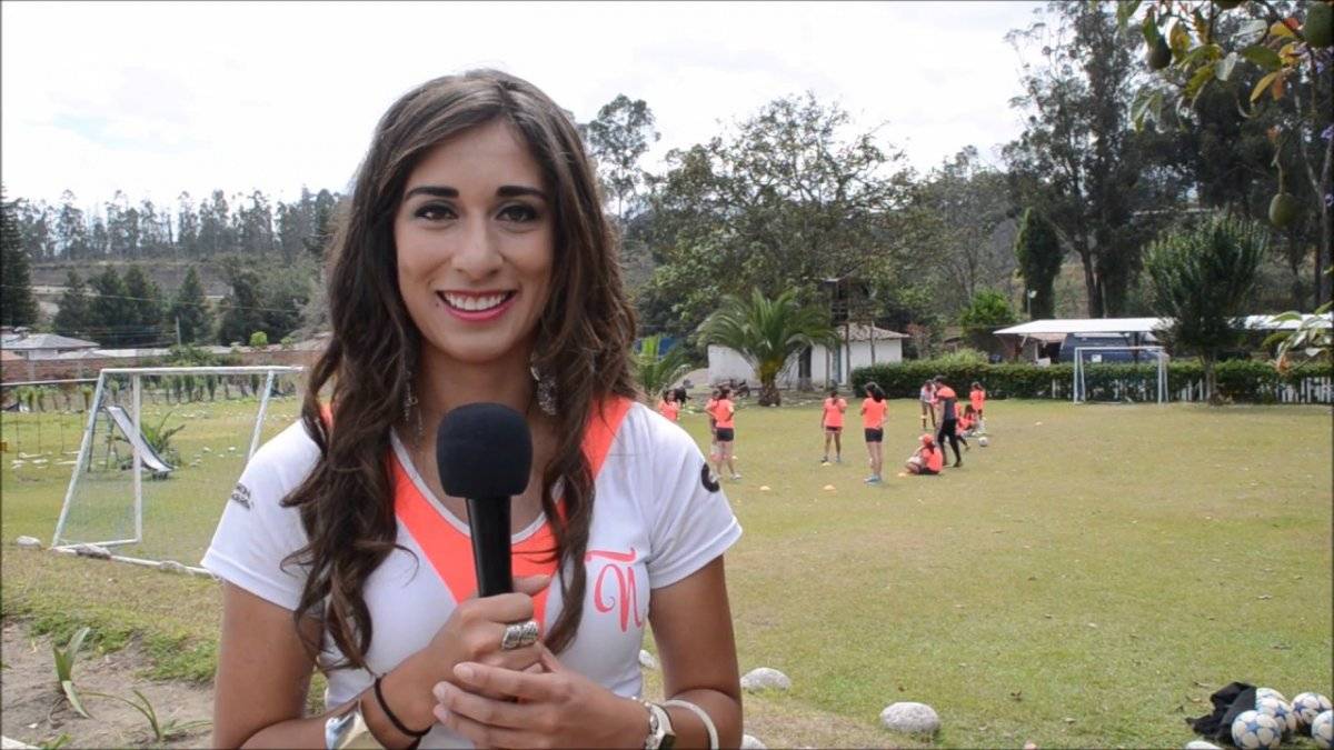 Fernanda Vásconez, futbolista y propietaria del club Ñañas