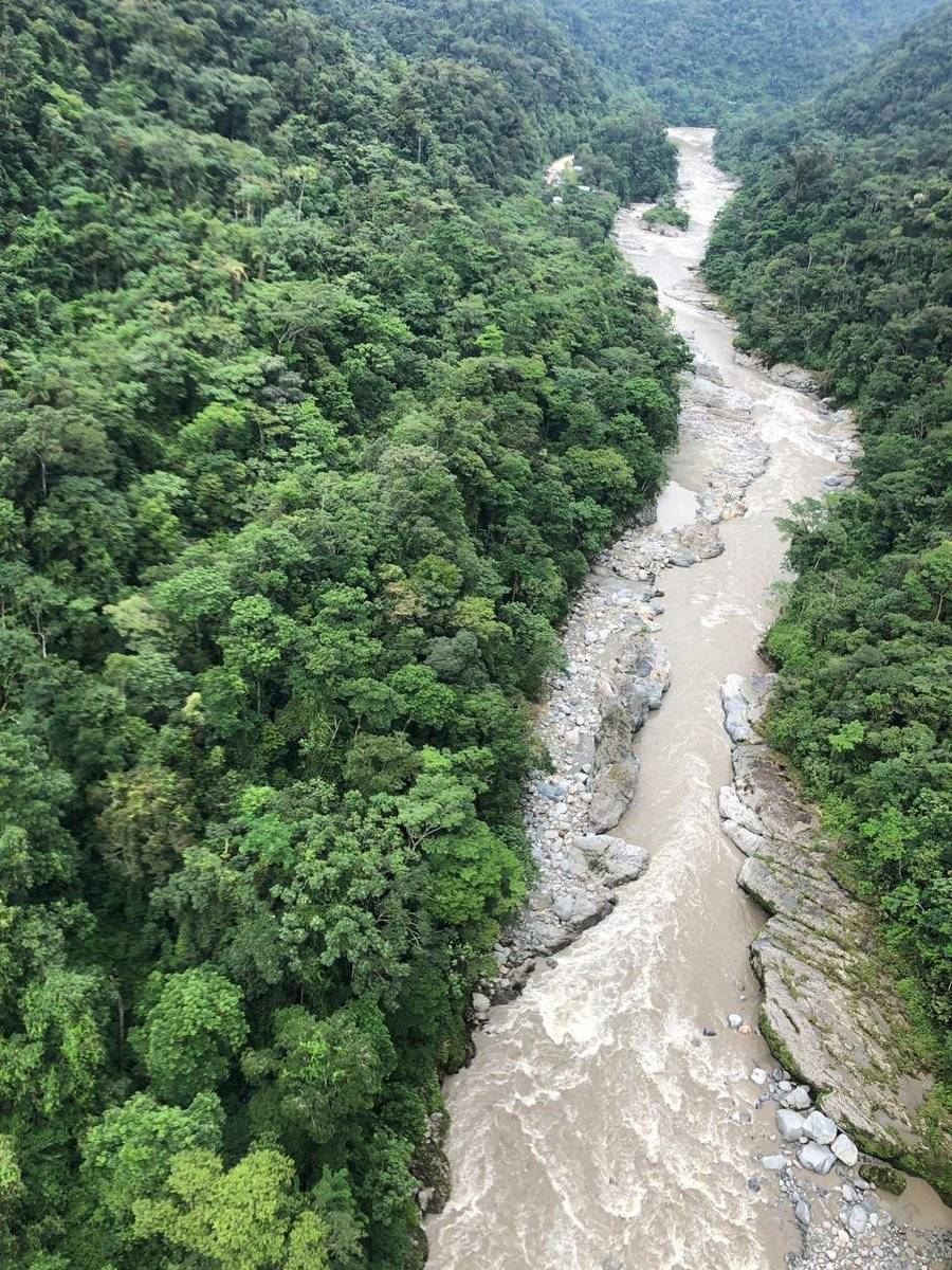 Río Jatunyacu en el sector ‘Laguna Azul’