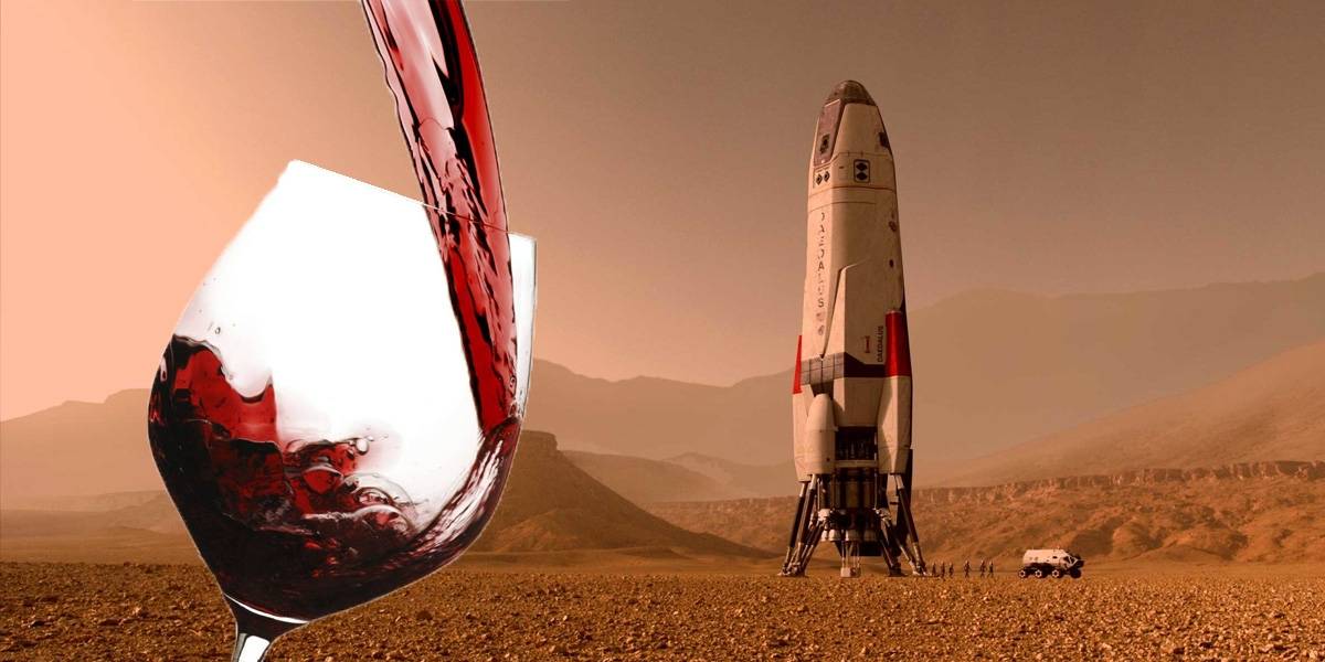 Europeos quieren hacer vino en Marte