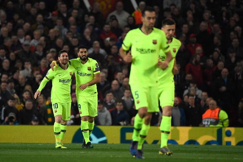 Gol del Barcelona contra el Manchester United