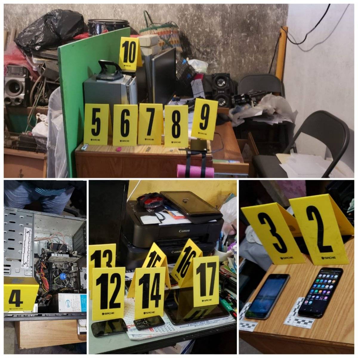 allanamientos contra trata de personas en Villa Nueva