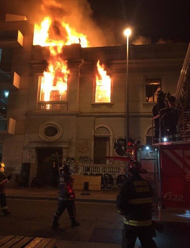 Incendio en Grajales