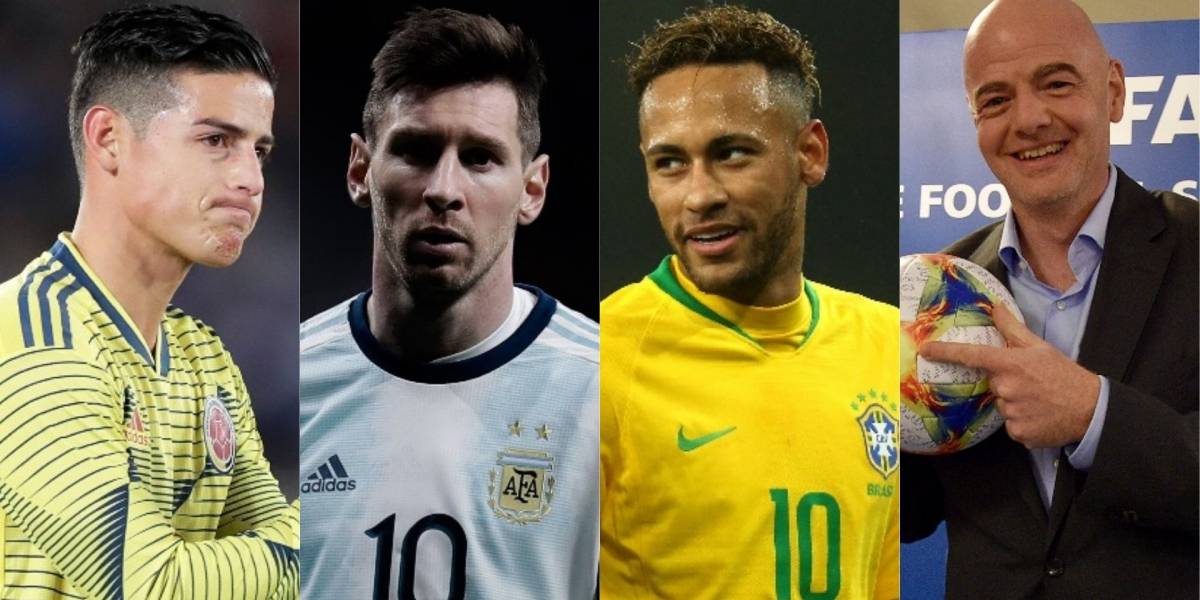 VIDEO | Gianni Infantino puso a James Rodríguez al nivel de los mejores