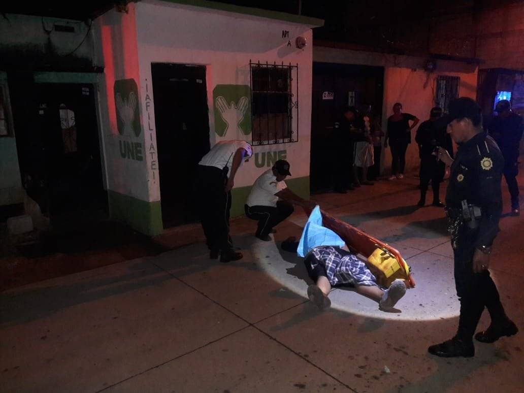 muerto en San Miguel Petapa