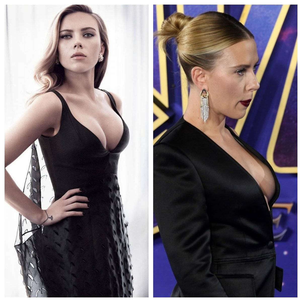Scarlett Johansson antes y después