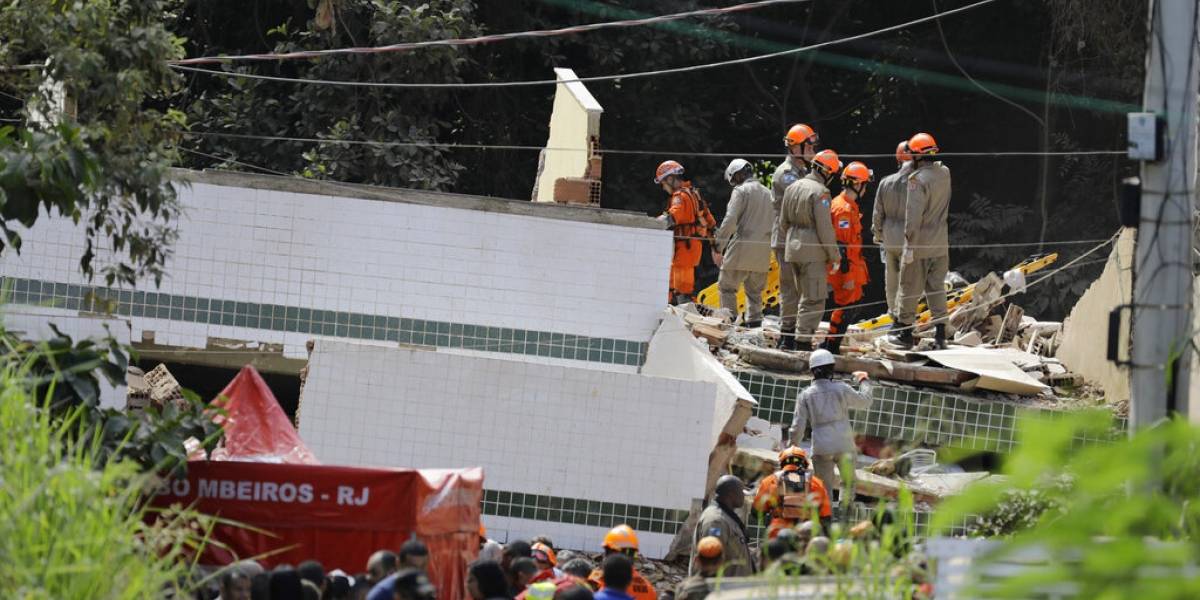 Brasil: Derrumbe de edificios en Brasil provoca cinco muertes Brasil: Derrumbe de edificios en Brasil provoca cinco muertes