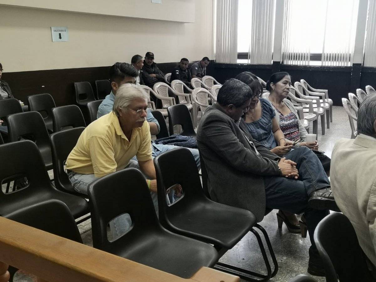 audiencia de primera declaración del caso de financiamiento electoral de la UNE