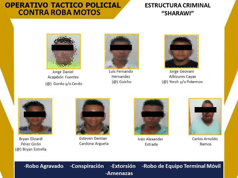 capturan a integrantes de banda El Sharawi