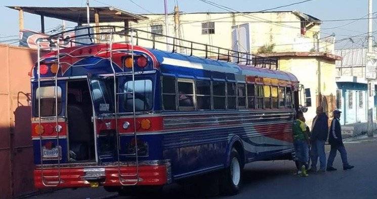 Bus del Deportivo Petapa