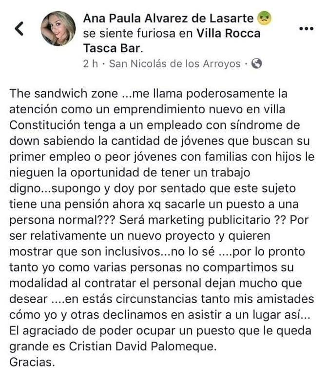 Caso Síndrome de down