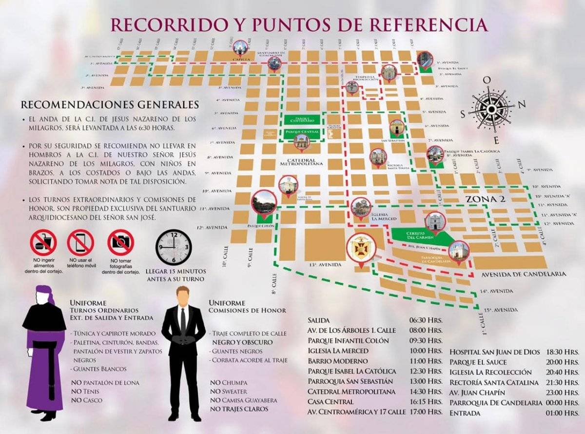 Jesús de los Milagros bendice nuevas calles y avenidas del Centro Histórico