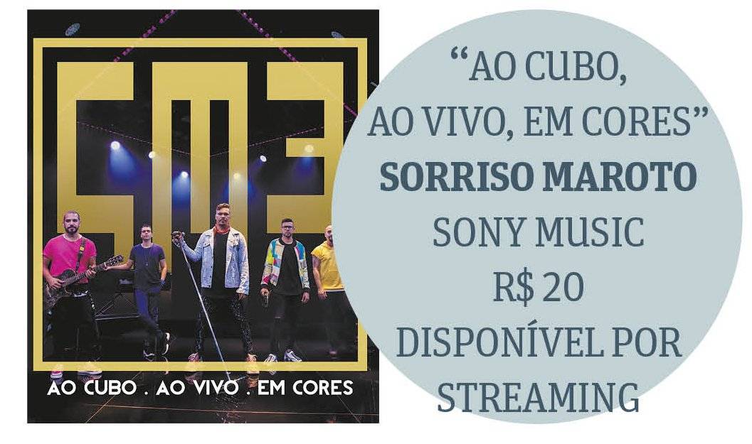 sorriso maroto ao cubo ao vivo em cores