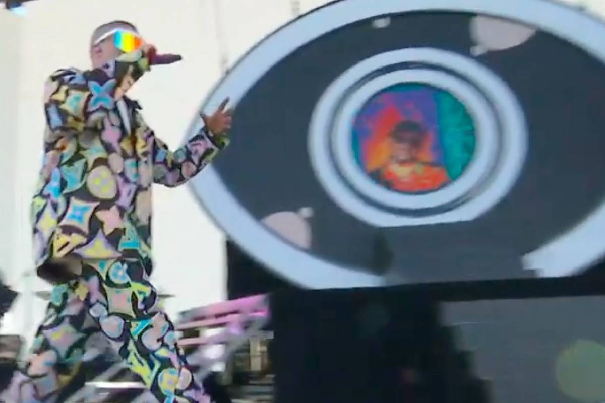 Así fue la participación de Bad Bunny en Coachella (VIDEOS y FOTOS)
