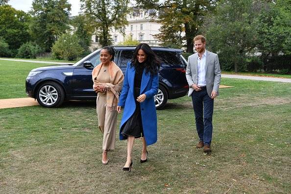 Los duques de de Sussex y Doria Ragland
