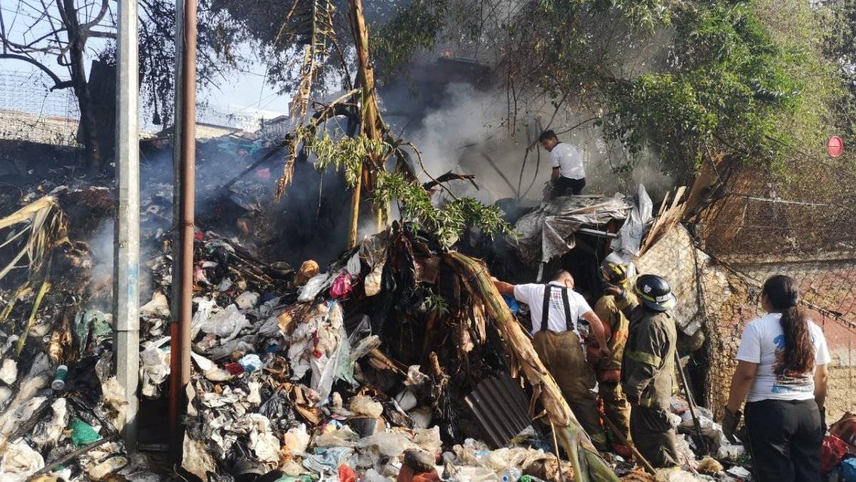 incendio en vivienda de zona 11