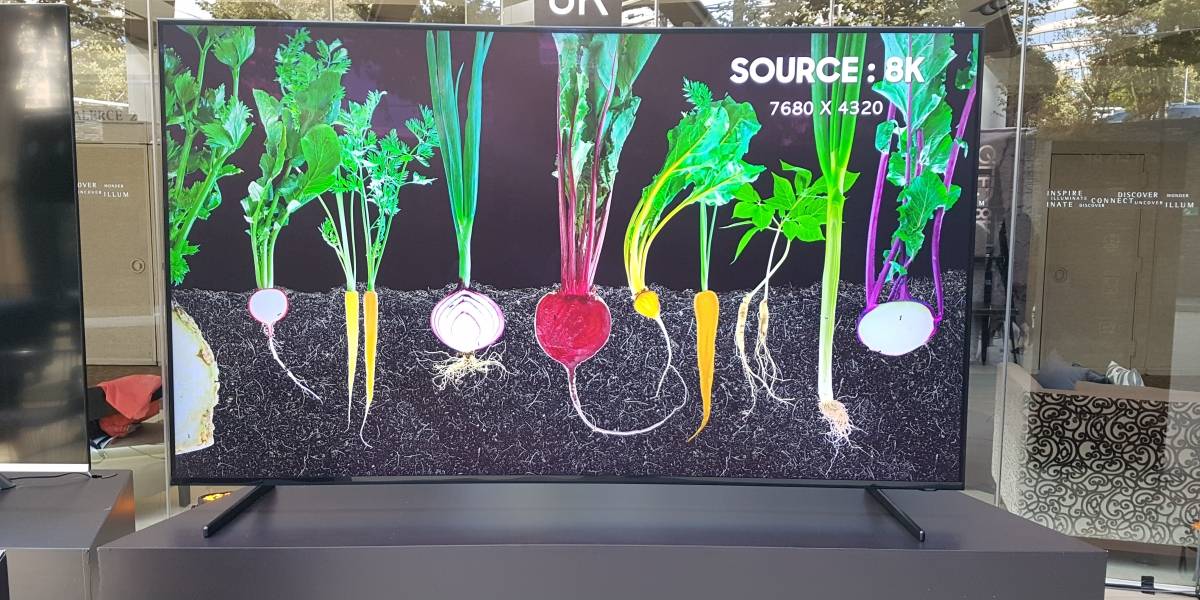 Samsung presenta en Chile su nueva gama de televisores con pantalla 8K