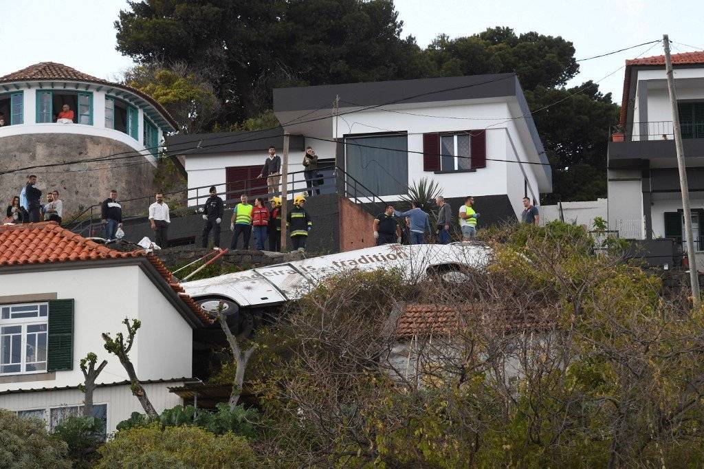 Accidente de autobús en Portugal