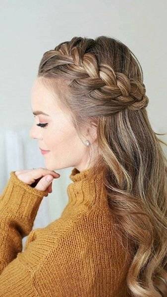 Peinados cabello largo