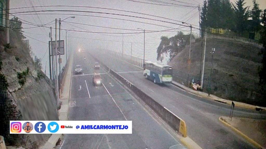 neblina en la Ciudad de Guatemala