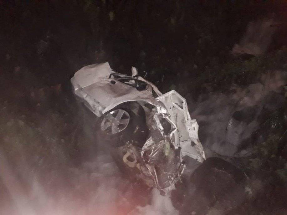 Accidente vía Calacalí- Nanegalito