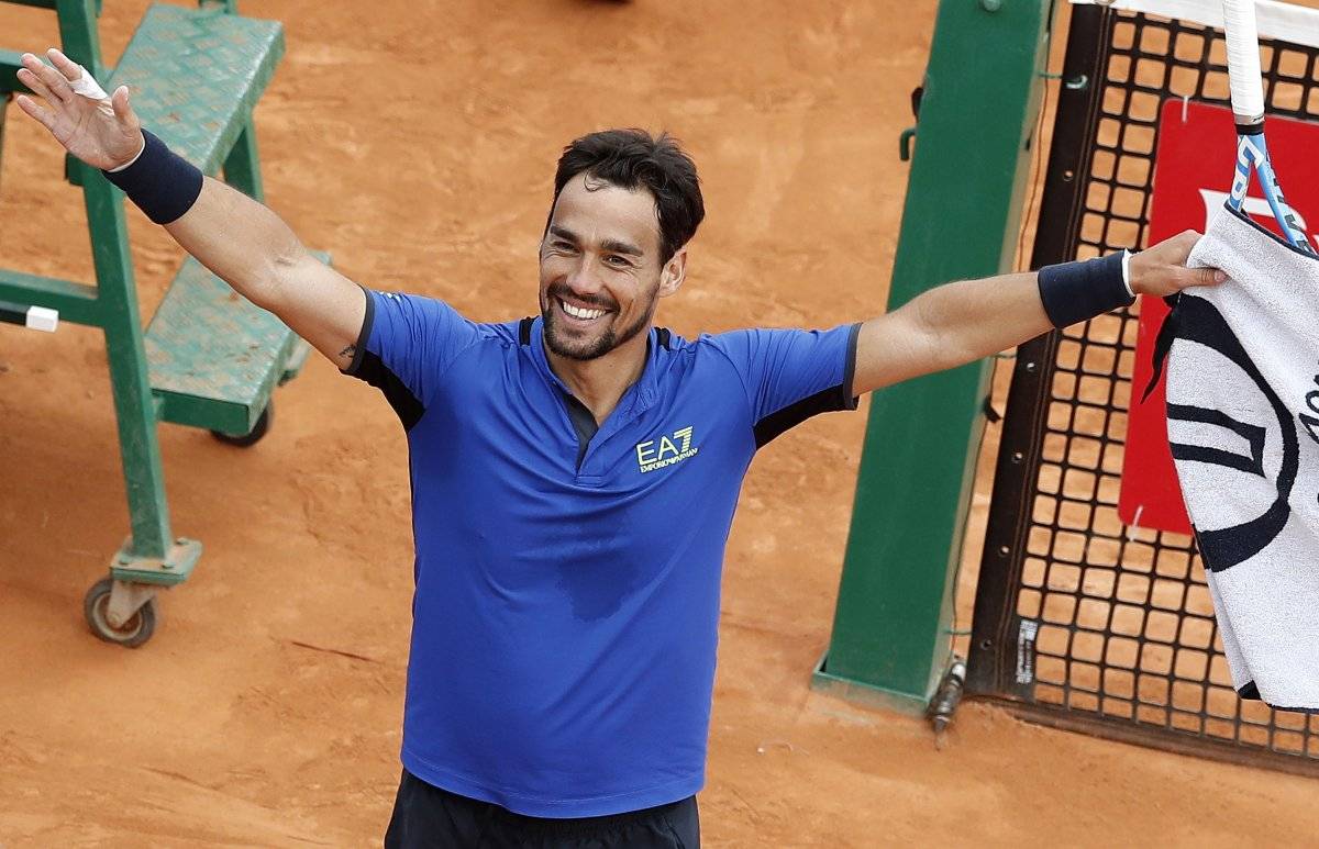 Fabio Fognini en Monte Carlo
