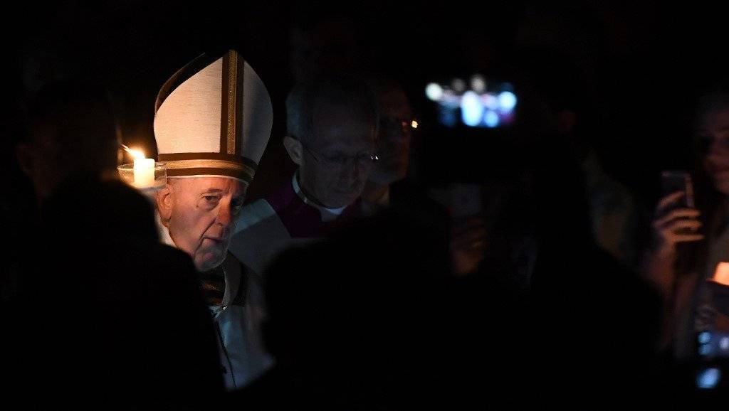 Vigilia Pascual en el Vaticano