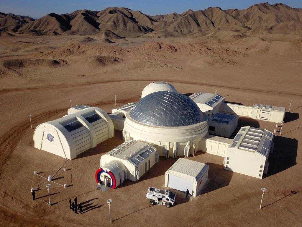 China presenta una base gigante en el Desierto de Gobi en la que simulará la vida en Marte