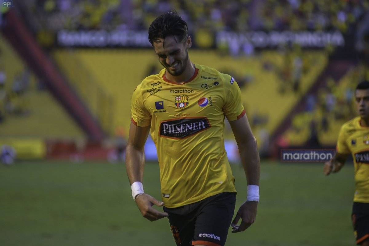 Primer tanto de Leonardo Campana en Barcelona SC
