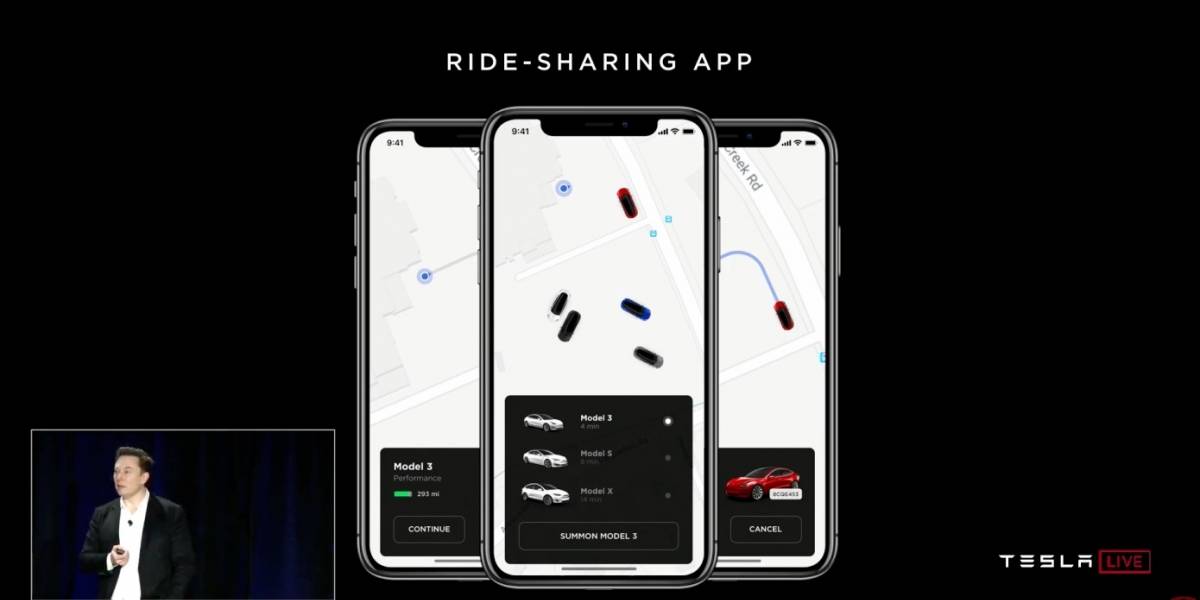 Tesla y Elon Musk quieren entrar al ring con Uber: Se vienen los Robotaxi