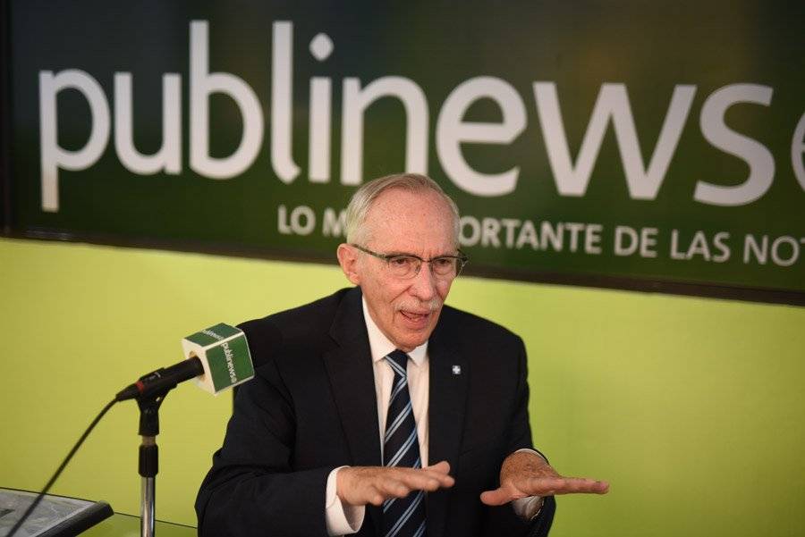Candidato presidencial Edmond Mulet