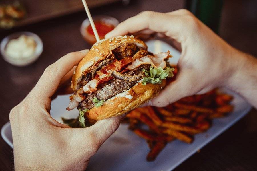 Deliciosa hamburguesa