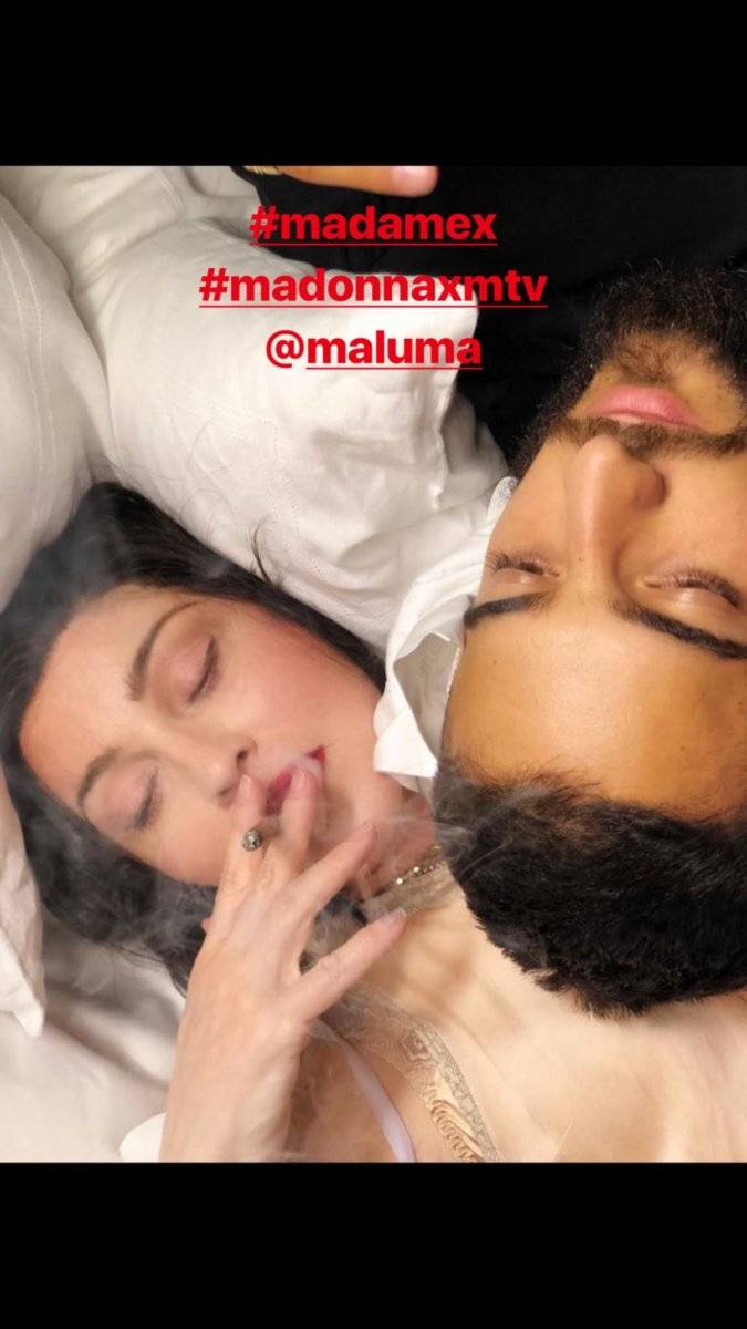 Madonna y Maluma