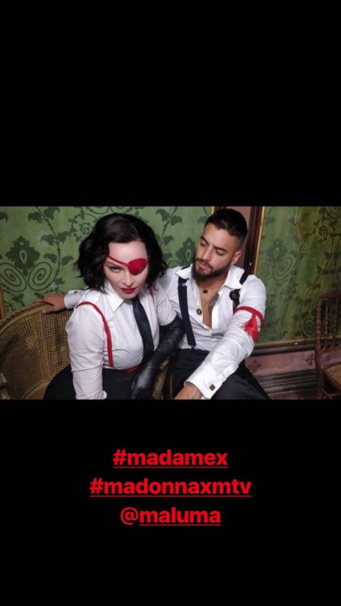 Los artistas grabando el nuevo video
