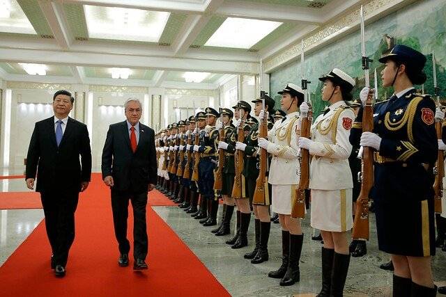 Piñera y Xi Jinping
