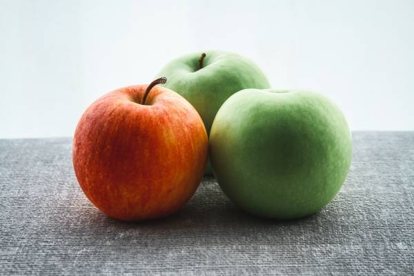 La manzana verde