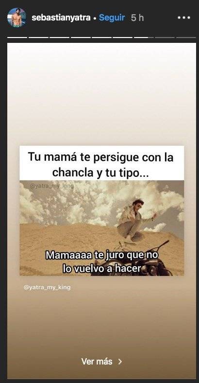 Meme de Sebastián Yatra