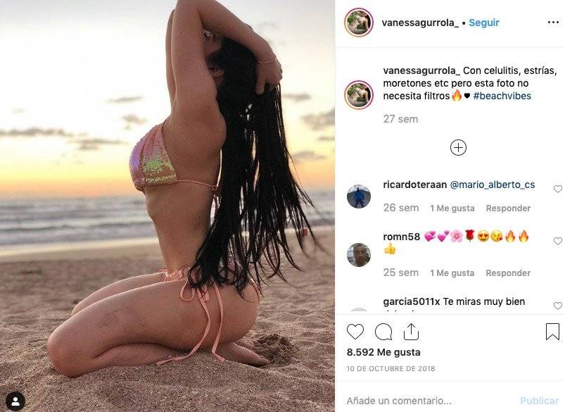 Otra imagen de Vanessa Gurrola