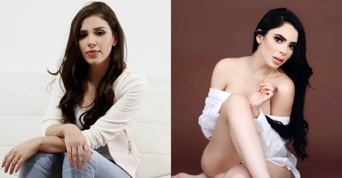 De izquierda a Derecha: Emma Coronel y Vanessa Gurrola