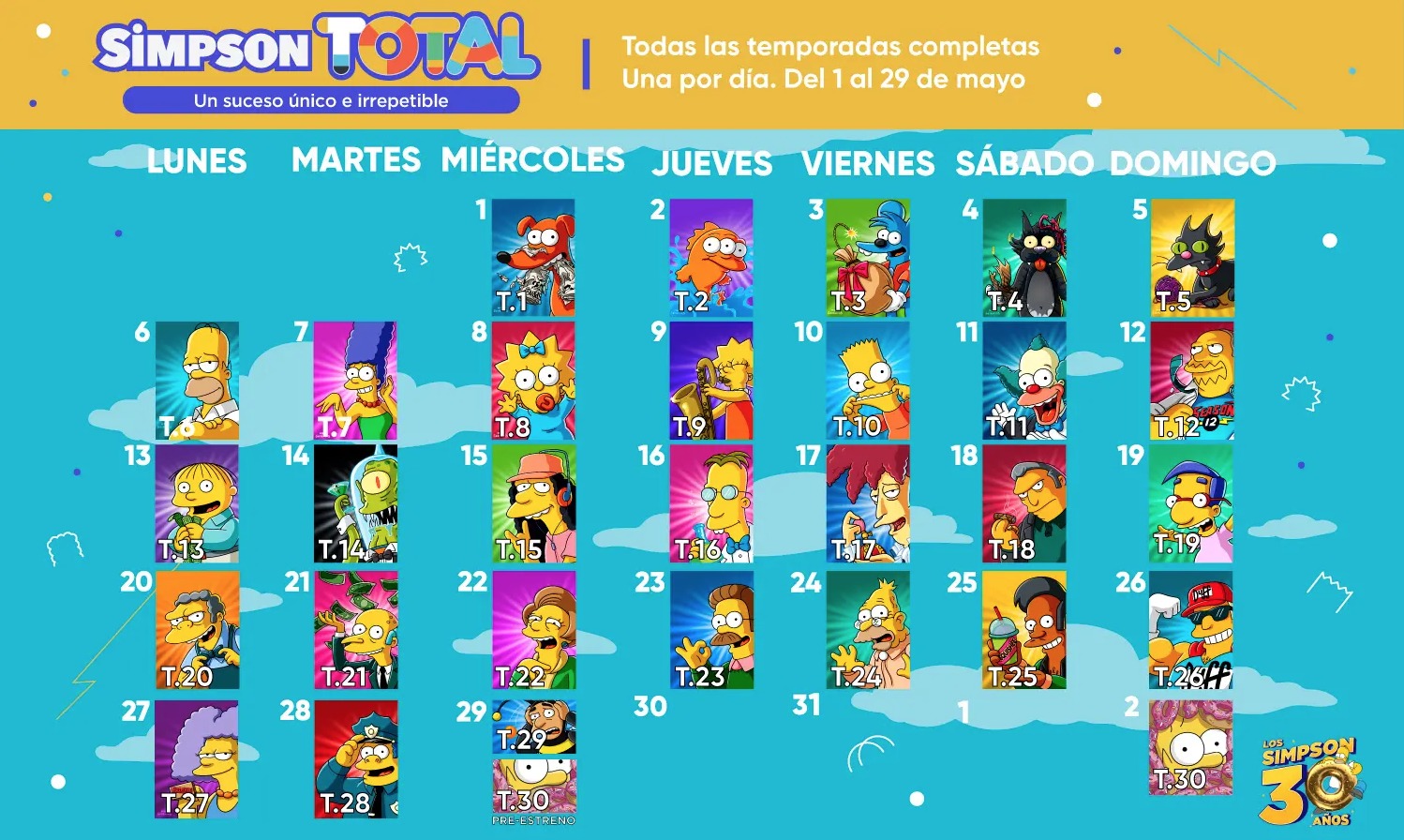 Los Simpson maratón Los Simpson maratón