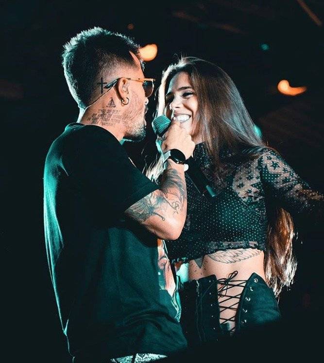 Greeicy Rendón y Mike Bahía