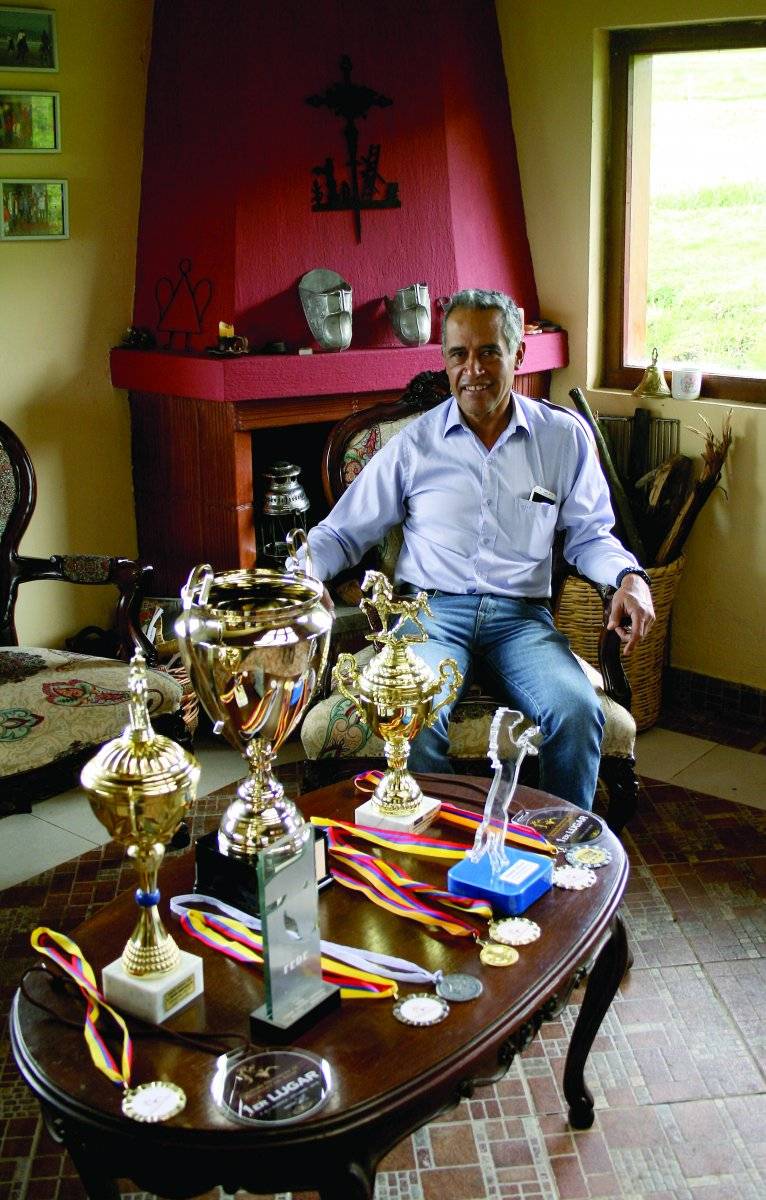 Héctor Almeida Ayala, campeón nacional cuatro veces