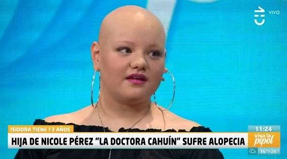 Hija de Nicole Pérez