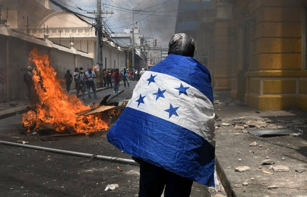 Protestas en Honduras